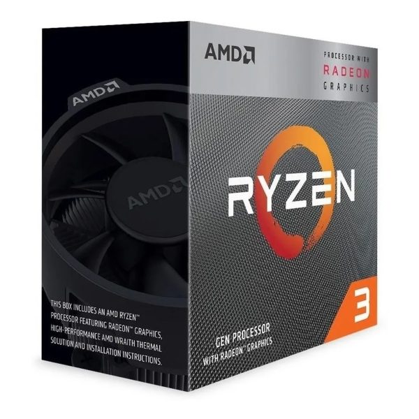 Micro Ryzen 3 3200G 3.6GHZ c/ Radeon Vega 8 AM4 - AMD