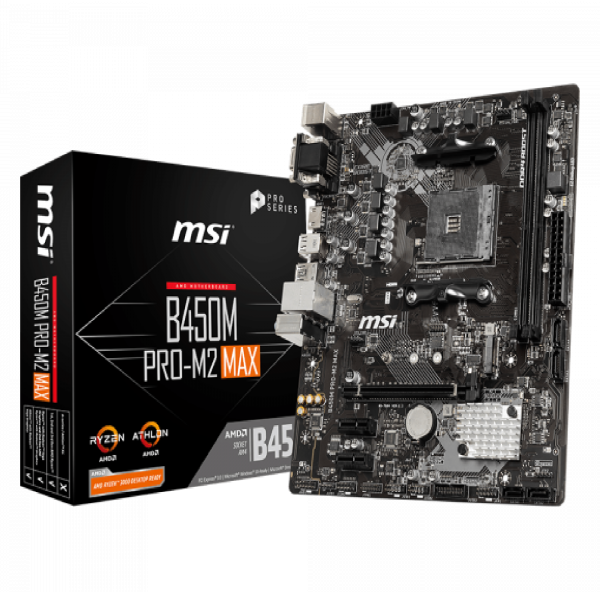 Mother AM4 B450M PRO-M2 MAX - MSI