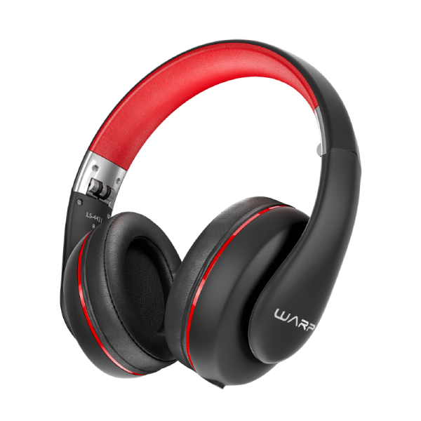 Auricular Headphone WARP PRO Black/Red LS4421 - SENTEY