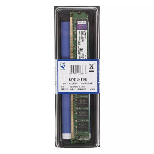 Memoria Ram DDR3 8gb 1600Mhz - KINGSTON