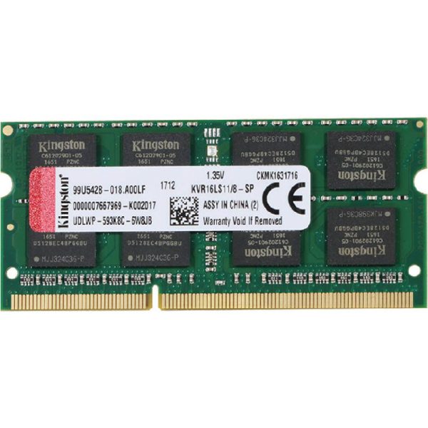 Memoria Ram DDR3 8gb 1600Mhz - KINGSTON